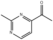 1-(2-甲基嘧啶-4-基)乙酮 结构式