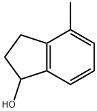 4-甲基-2,3-二氢-1H-茚-1-醇 结构式