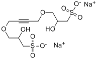 2-羟基丙烷丁炔二醚-3-磺酸钠 结构式