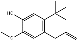 4-allyl-5-(tert-butyl)-2-methoxyphenol 结构式