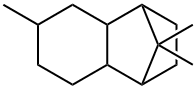 decahydro-6,9,9-trimethyl-1,4-methanonaphthalene 结构式