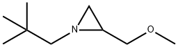 Aziridine, 1-(2,2-dimethylpropyl)-2-(methoxymethyl)- (9CI) 结构式