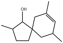 Spiro[4.5]dec-7-en-1-ol, 2,7,9-trimethyl- (9CI) 结构式