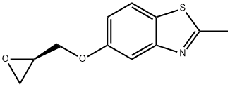Benzothiazole, 2-methyl-5-[(2R)-oxiranylmethoxy]- (9CI) 结构式