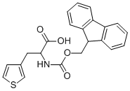 FMOC-3-(3-噻吩基)-DL-丙氨酸 结构式