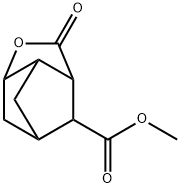 3,5-Methano-2H-cyclopenta[b]furan-7-carboxylicacid,hexahydro-2-oxo-,methylester(9CI) 结构式