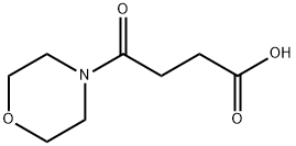 4-吗啉-4-基-4-氧代丁酸 结构式