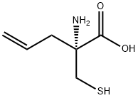 4-Pentenoicacid,2-amino-2-(mercaptomethyl)-,(2R)-(9CI) 结构式