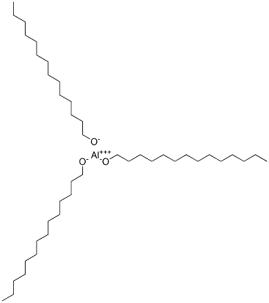 tetradecanolate aluminium  结构式