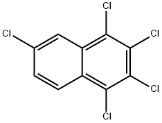 1,2,3,4,6-PENTACHLORONAPHTHALENE 结构式