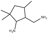 2-amino-3,3,5-trimethylcyclopentanemethylamine 结构式