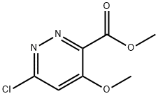 METHYL 6-CHLORO-4-METHOXYPYRIDAZINE-3-CARBOXYLATE