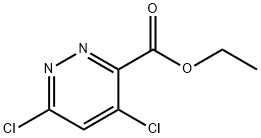 4,6-二氯哒嗪-3-羧酸乙酯 结构式