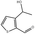 2-Thiophenecarboxaldehyde, 3-[(1S)-1-hydroxyethyl]- (9CI) 结构式