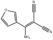 Propanedinitrile,  (amino-3-furanylmethylene)-  (9CI) 结构式