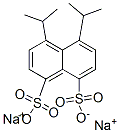 disodium 4,5-bis(isopropyl)naphthalene-1,8-disulphonate 结构式