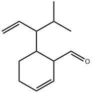 6-[1-(1-methylethyl)allyl]cyclohex-2-ene-1-carbaldehyde 结构式