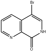 5-溴-[1,7]萘啶-8-醇 结构式