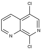 5,8-二氯-1,7-萘啶 结构式