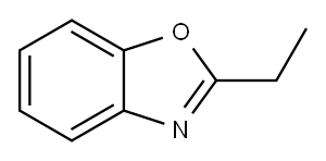 2-乙基苯并恶唑 结构式
