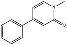 2(1H)-Pyridinone, 1-methyl-4-phenyl- 结构式