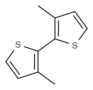 3,3'-二甲基-2,2'-联硫酚 结构式