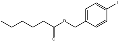 PARA-IODOBENZYLHEXANOATE 结构式