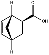 (1R,2S,4R)-双环[2.2.1]-5-庚烯-2-甲酸,(1R,2S,4R)-5-降冰片烯-2-甲酸 结构式