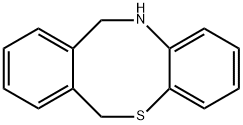 11,12-Dihydro-6H-dibenzo[b,f][1,4]thiazocine 结构式