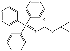 N-BOC-脒三苯基膦 结构式