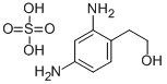 2,4-二氨基苯乙醚硫酸盐 结构式