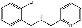 (2-氯苄基)吡啶-2-基甲胺 结构式