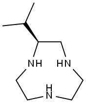 1H-1,4,7-Triazonine,octahydro-2-(1-methylethyl)-,(2S)-(9CI) 结构式