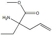 4-Pentenoicacid,2-amino-2-ethyl-,methylester,(+)-(9CI) 结构式