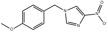 1-(4-METHOXYBENZYL)-4-NITRO-1H-IMIDAZOLE 结构式