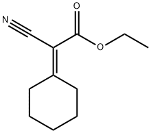 2-氰基-2-亚环己基乙酸乙酯 结构式