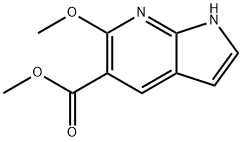 1H-Pyrrolo[2,3-b]pyridine-5-carboxylic acid, 6-Methoxy-, Methyl ester