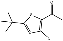 1-[5-(TERT-BUTYL)-3-CHLORO-2-THIENYL]ETHAN-1-ONE 结构式