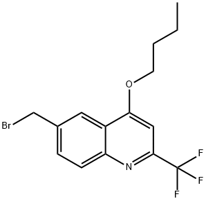 6-(BROMOMETHYL)-4-BUTOXY-2-(TRIFLUOROMETHYL)QUINOLINE