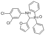 (((3,4-Dichlorophenyl)amino)(furan-2-yl)methyl)diphenylphosphineoxide