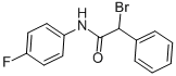 N1-(4-FLUOROPHENYL)-2-BROMO-2-PHENYLACETAMIDE 结构式