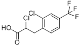 2-CHLORO-3-[2-CHLORO-4-(TRIFLUOROMETHYL)PHENYL]PROPANOIC ACID