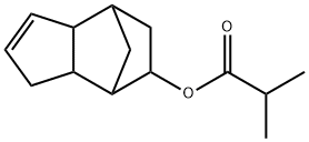 3A,4,5,6,7,7A-六氢-4,7-亚甲基-1H-茚-6-基-2-甲基丙酸酯 结构式