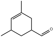 3,5-二甲基-3-环己烯-1-甲醛 结构式