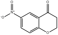 6-硝基-4-二氢色原酮 结构式