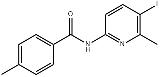 N-(5-iodo-6-methylpyridin-2-yl)-4-methylbenzamide