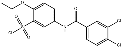 5-(3,4-Dichlorobenzamido)-2-ethoxybenzene-1-sulfonylchloride