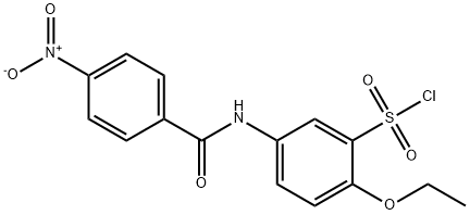 2-Ethoxy-5-(4-nitrobenzamido)benzenesulfonylchloride