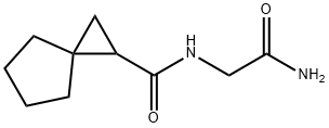 Spiro[2.4]heptane-1-carboxamide, N-(2-amino-2-oxoethyl)- (9CI) 结构式
