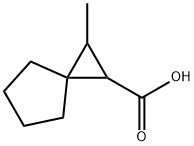 Spiro[2.4]heptane-1-carboxylic acid, 2-methyl- (9CI) 结构式